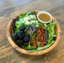 Load image into Gallery viewer, Blackberry Bacon Blue Cheese Salad