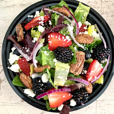 Berry Salad with Lemon Poppyseed Dressing