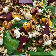 Load image into Gallery viewer, Spinach Quinoa Citrus &amp; Beet Salad