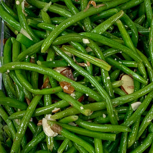 Sauteed Green Beans with Garlic & Almonds